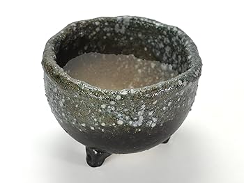545.加藤九輪 窯変丸鉢 箱布付 盆栽鉢 植木鉢 9.4*3cm 545.加藤九輪 窯変丸鉢 箱布付 盆栽鉢 植木鉢 9.4*